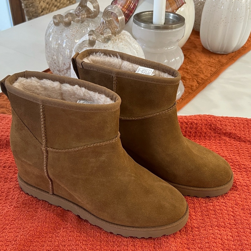 UGG Classic Femme Mini Boots Wedge Heel